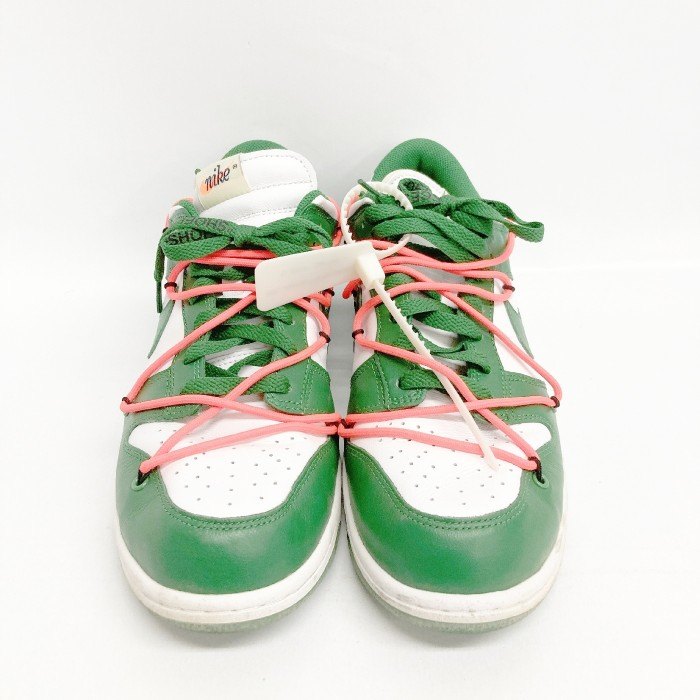 OFF-WHITE × Nike オフホワイト ナイキ Dunk Low "White/Pine-Green ダンク ロー ホワイト/パイン グリーン  CT0856-100 size28cm 瑞穂店