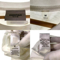 FOG ESSENTIALS エッセンシャルズ フロントラバープリント Tシャツ ホワイト Size M 福生店