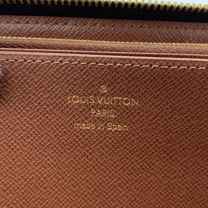 LOUIS VUITTON ルイ ヴィトン ジッピーウォレット モノグラム ラウンドファスナー 長財布 ウォレット ブラウン GI4158 福生店
