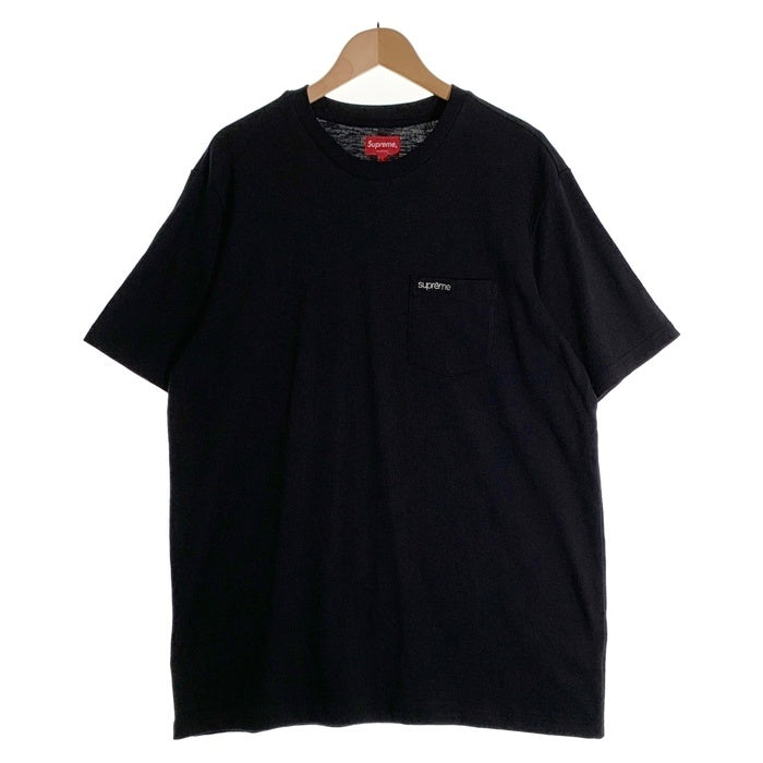 SUPREME シュプリーム 24SS S/S Pocket Tee ショートスリーブ ポケットTシャツ 半袖 ブラック Size L 福生店