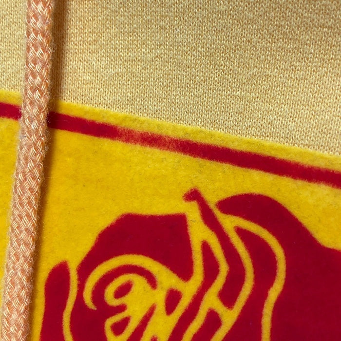 X-LARGE エクストララージ ローズプリント プルオーバースウェットパーカー イエロー 01183226 Size L 瑞穂店