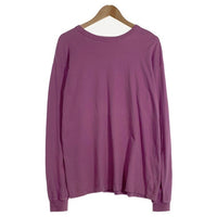 AURALEE オーラリー 18SS SOFT CORD L/S TEE ロングスリーブTシャツ パープル A85P01MT Size 5 福生店