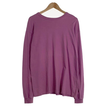 AURALEE オーラリー 18SS SOFT CORD L/S TEE ロングスリーブTシャツ パープル A85P01MT Size 5 福生店