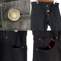 POLO RALPH LAUREN ポロラルフローレン スリムストレート ブラックデニムパンツ ジーンズ Size 30×30 福生店