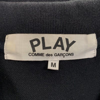PLAY COMME des GARCONS プレイ コムデギャルソン ハートワッペン ポロシャツ ブラック Size M 福生店