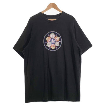 SUPREME シュプリーム 22AW Lotus S/S Top ロータス ショートスリーブトップ Tシャツ 刺繡 ブラック Size XXL 福生店