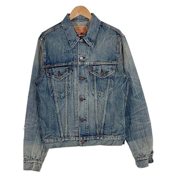 LEVI'S リーバイス 70505-0217 デニムトラッカージャケット インディゴ BIGE復刻 ダメージ リメイク Size 42 福生店