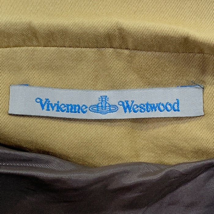 Vivienne Westwood MAN ヴィヴィアンウエストウッドマン 3B コットン テーラードジャケット ベージュ 本切羽 6114M  Size 44 福生店