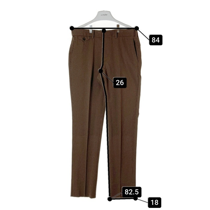 BLACK LABEL CRESTBRIDGE ブラックレーベル クレストブリッジ  51D10-310-54 シアサッカー セットアップ ブラウン sizeL 瑞穂店