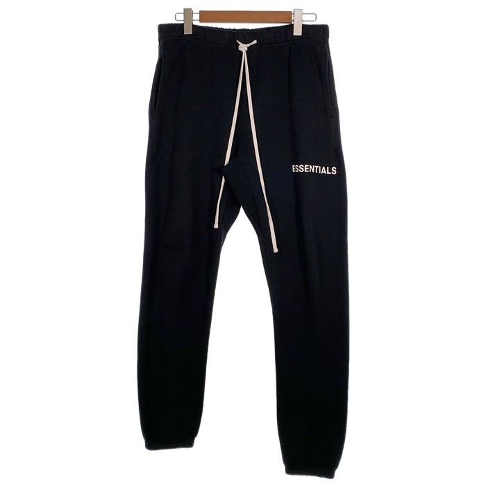 FOG ESSENTIALS エッセンシャルズ ロゴプリント スウェットパンツ ブラック Size M 福生店