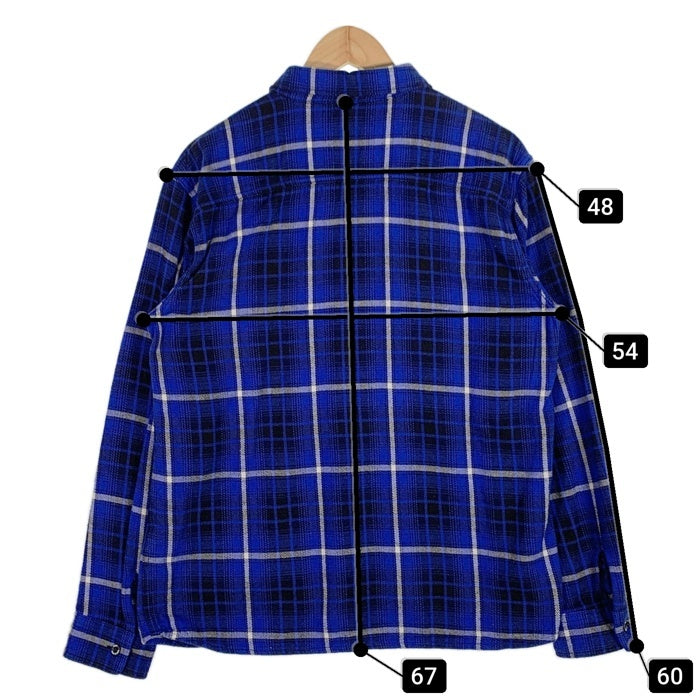 RATS ラッツ 24AW COTTON FLANNEL BLUE CHECK SHIRT コットンフランネルブルーチェックシャツ ブルー 24’RS-0805 Size M 福生店