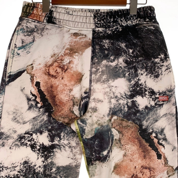 DIESEL ディーゼル P-MARTAS プリント イージースウェットパンツ マルチ A11489 Size M 福生店