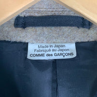 COMME des GARCONS HOMME PLUS コムデギャルソンオムプリュス ウール コーデュロイストライプ ロングコート ジャケット 本切羽 マルチカラー PJ-J053 AD2022 Size M 福生店