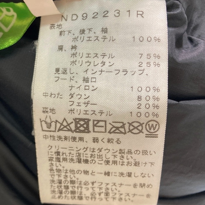 THE NORTH FACE ザノースフェイス ND92231R Corduroy Nuptse Jacket コーデュロイ ヌプシ ジャケット ダウンジャケット ブラック sizeL 瑞穂店