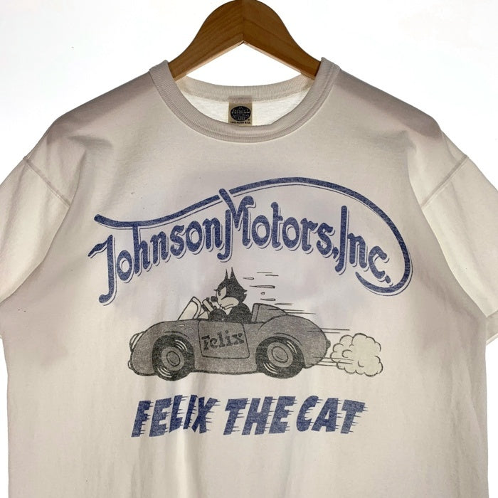 TOYS McCOY トイズマッコイ FELIX THE CAT TEE フィリックス プリントTシャツ ホワイト TMC2502 Size L 福生店