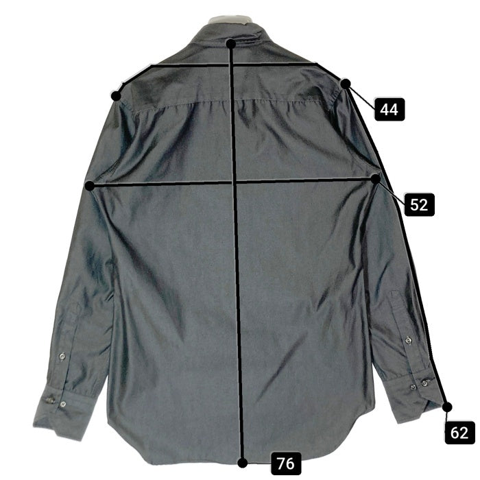 A.A.R DURBAN Yohji Yamamoto ヨウジヤマモト 長袖シャツ グレー sizeM 瑞穂店