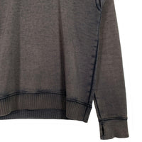 DENHAM デンハム CARVER SWEAT VRF 加工 クルーネックスウェットトレーナー フェードブラック Size M 福生店