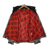 90's UMBRO アンブロ Manchester United マンチェスターユナイテッド ジップアップジャケット 刺繡  モノクロ ポリエステル Size XL 福生店