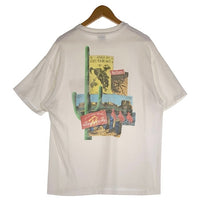 Marlboro マルボロ CACTUS RODEO プリントポケットTシャツ ホワイト サボテン Hanes USA製 Size XL 福生店