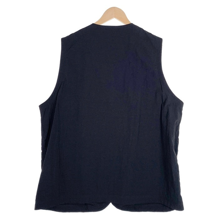White Mountaineering ホワイトマウンテニアリング 24SS NYLON VEST ナイロンベスト ブラック WM2471221 Size 4 福生店