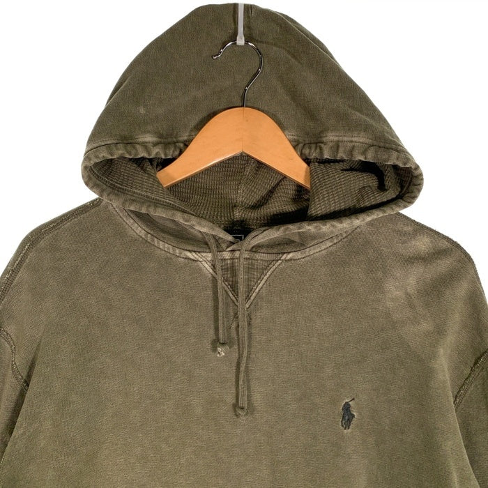 POLO by Ralph Lauren ポロラルフローレン プルオーバースウェットパーカー オリーブ Size M 福生店