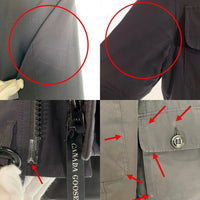 CANADA GOOSE カナダグース RUSSELL PARKA ラッセルパーカー ファー ダウンジャケット ブラック 2301JM Size XS 福生店