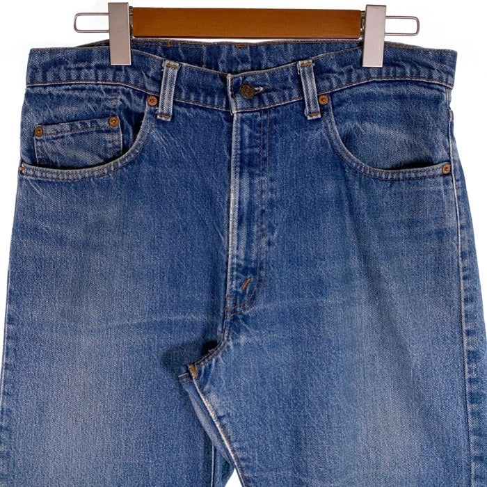 80's Levi's リーバイス 505 ボタン裏650 42TALON ジップ デニムパンツ 505-0217 ライトブルー USA製 Size W35 L32 福生店