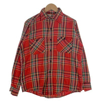 60's King Kole キングコール フランネルチェックシャツ レッド Size S 相当 福生店
