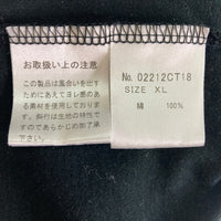 HYSTERIC GLAMOUR ヒステリックグラマー ヒスガール バックプリント Tシャツ ブラック sizeXL 瑞穂店
