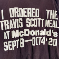 Cactus Jack カクタスジャック 20AW McDonald's マクドナルド Souvenir L/S Tee スーベニアロングスリーブTシャツ ブラウン Size XL 福生店