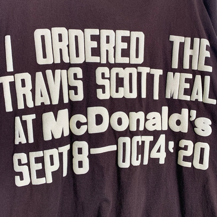 Cactus Jack カクタスジャック 20AW McDonald's マクドナルド Souvenir L/S Tee スーベニアロングスリーブTシャツ ブラウン Size XL 福生店