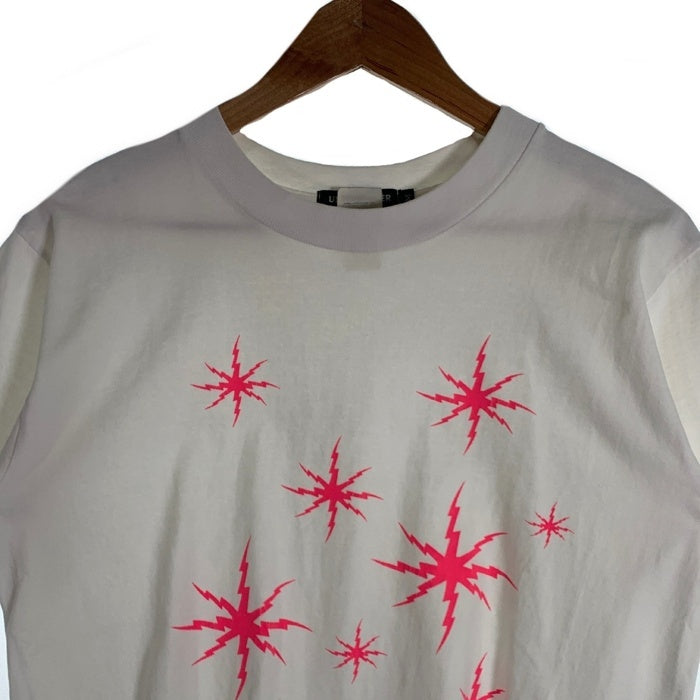 UNDERCOVER アンダーカバー 2001 サンダーボルト プリントTシャツ ホワイト ピンク Size M 福生店