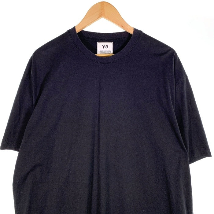 Y-3 ワイスリー M 3 STP SS TEE スリーストライプショートスリーブTシャツ ブラック H16334 Size 2XL 福生店
