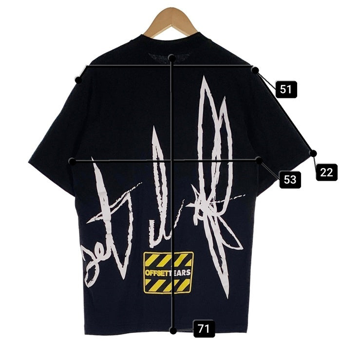 OFFSETTEARS Denim Tears デニムティアーズ Offset オフセット ミーゴス プリントTシャツ ブラック CD無し Size M 福生店