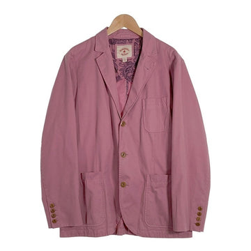 Brooks Brothers ブルックスブラザーズ コットン 3B テーラードジャケット ピンク 本切羽 カジュアル Size L 福生店