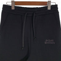 Schott ショット B.S.SWEAT PANTS ブラックシープ スウェットパンツ 刺繡 ブラック 782-5210016 Size M 福生店