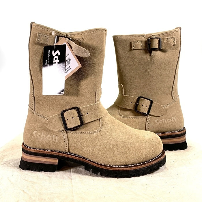 Schott ショット スウェード エンジニアブーツ ベージュ S23001 Size 26.5cm 福生店