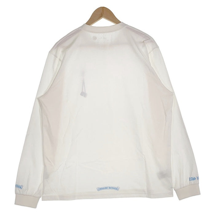 Chrome Hearts クロムハーツ DICE ORG CTN U LS プリント ロングスリーブTシャツ ダイス オフホワイト ラスベガス限定 Size L 福生店