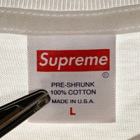 SUPREME シュプリーム 18AW Etarnal Tee エターナル Tシャツ ロゴプリント ホワイト Size L 福生店