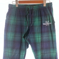 HUF ハフ CAMDEN PLAID TRACK PANT チェック トラックパンツ グリーン Size M 福生店