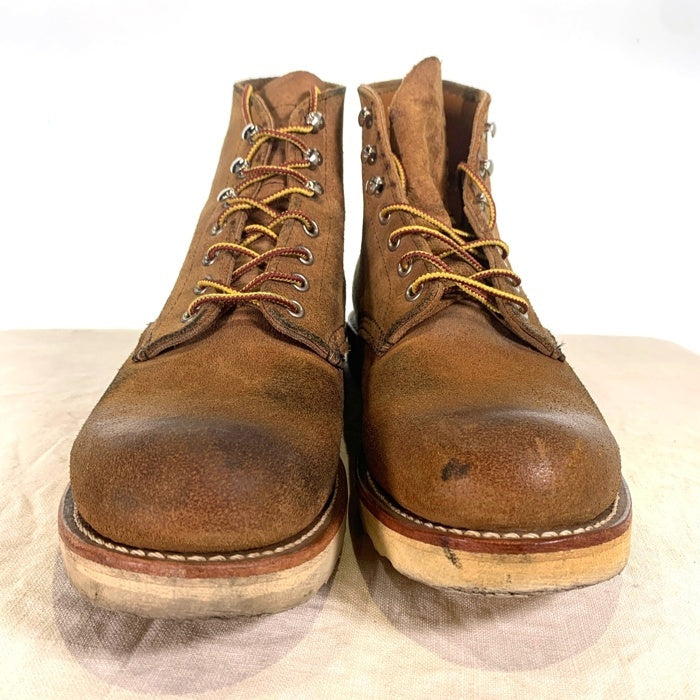 RED WING レッドウィング 6-inch Classic Round Boots クラシック ラウンド ブーツ ベージュ 8181 Size US 9D (27.0cm) 福生店