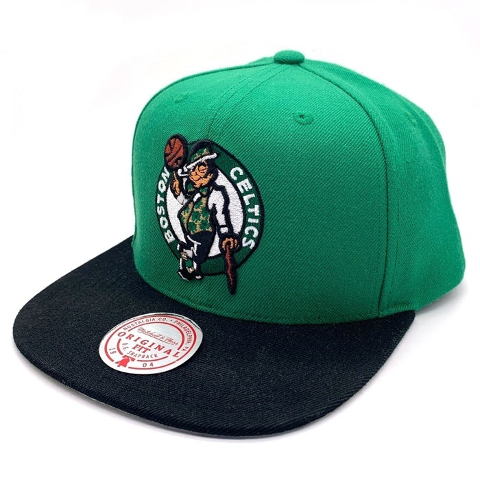 Michell & Ness ミッチェルアンドネス MLB Boston Celtics ボストンセルティックス スナップバックキャップ グリーン ブラック 福生店