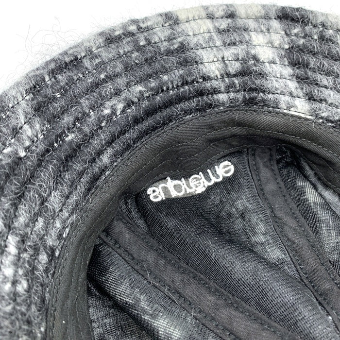 SUPREME シュプリーム 25SS Mohair Plaid Bell Hat モヘアプラッド ベルハット ブラック Size M/L 福生店