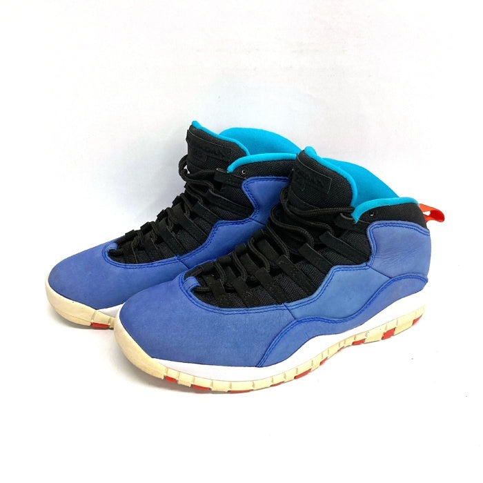 NIKE ナイキ スニーカー 310805-408 AIR JORDAN 10 RETRO エアジョーダン 10 レトロ  ブルー size26.5cm 瑞穂店