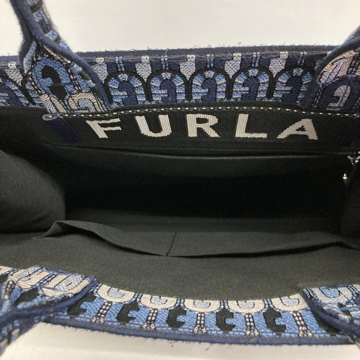 FURLA フルラ OPPORTUNITY 2WAY トートバッグ ネイビー 瑞穂店