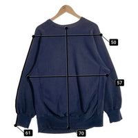 80's Champion チャンピオン NOTRE DAME リバースウィーブ クルーネックスウェットトレーナー ネイビー トリコタグ Size XL 福生店