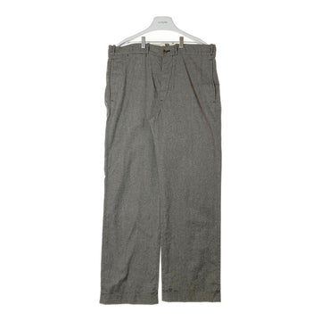 WAREHOUSE ウエアハウス HELLER'S CAFE ヘラーズカフェ LARRY'S COLLECTION ボタンフライ ワークトラウザー グレー size36 瑞穂店