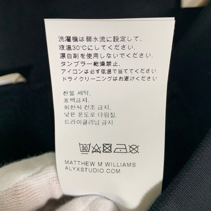1017 ALYX 9SM アリクス スウェットパンツ ブラック ポルトガル製 Size XS 福生店