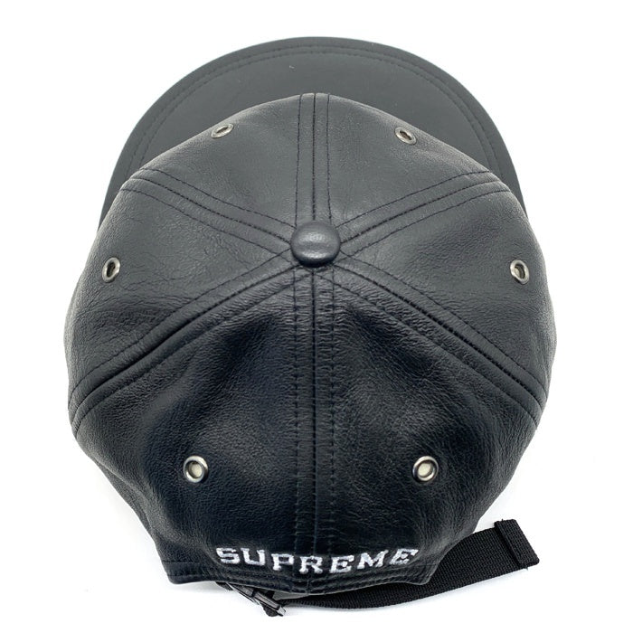 SUPREME シュプリーム 18AW THE NORTH FACE ノースフェイス Leather 6-Panel Cap レザー6パネルキャップ ブラック NN41804I 福生店