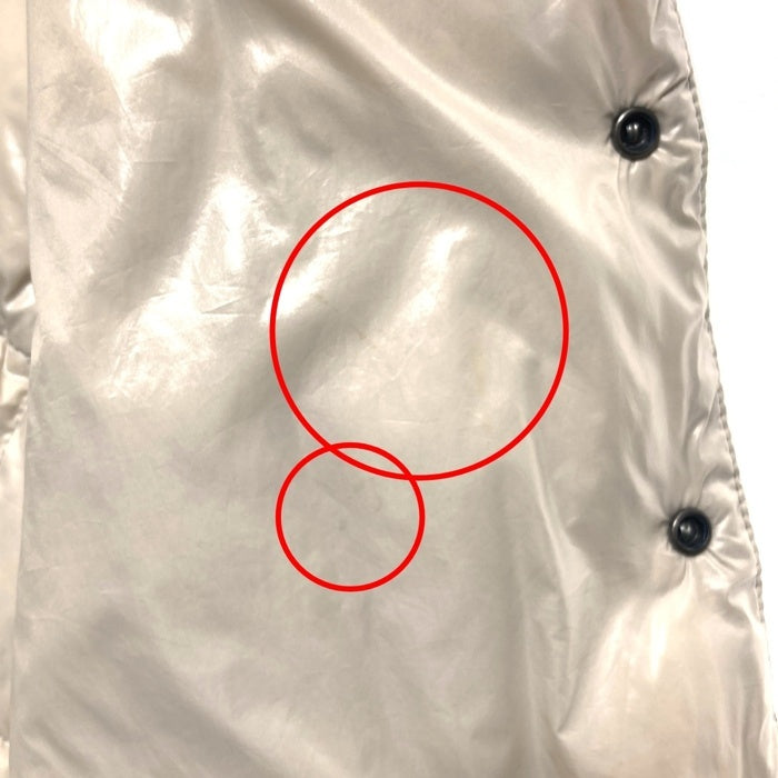 MONCLER モンクレール CHARTREUSE GILET フード ダウンベスト コットン グレー Size 1 瑞穂店